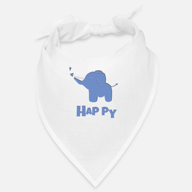Elephant Happy Bandana