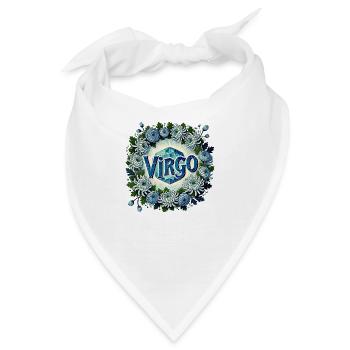Jungfrau - Bandana - Weiß - Vorne