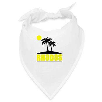 rhodos - Bandana - Weiß - Vorne