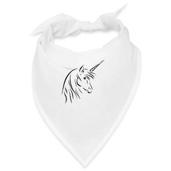 unicorn - Bandana - Weiß - Vorne