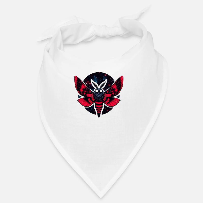 Papillon de nuit cosmique - Art Folklore Papillon de nuit Bandana