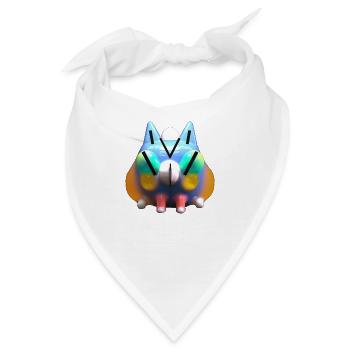 Jelly cat - Bandana - Weiß - Vorne