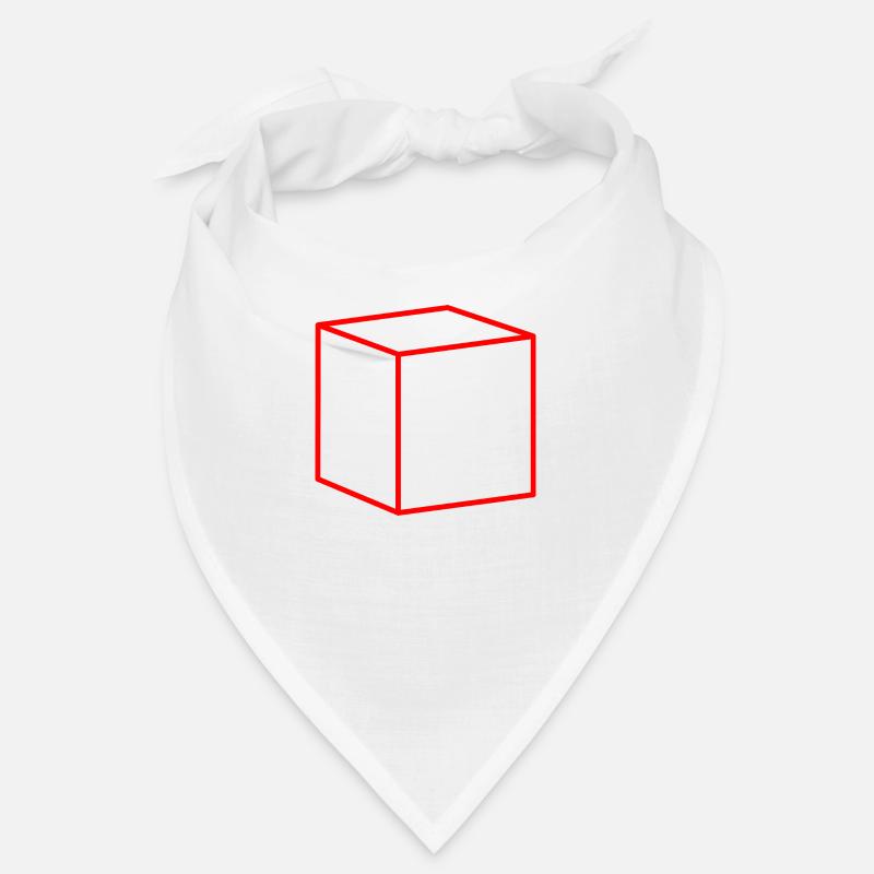 Red cube Bandana