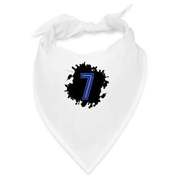 fleck 7 - Bandana - Weiß - Vorne