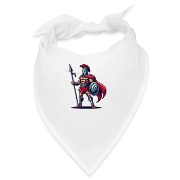 Spartaner - Bandana - Weiß - Vorne
