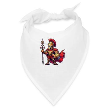 Spartaner - Bandana - Weiß - Vorne