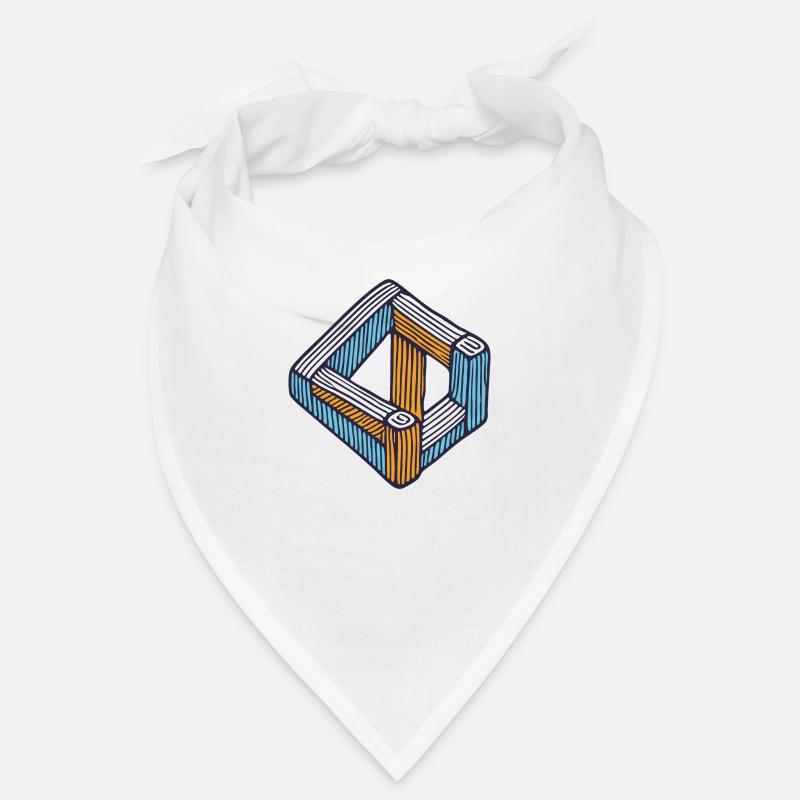 Optical Illusion – Impossible Figure Bandana