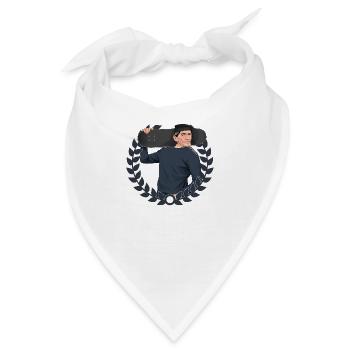 Rieser Grantler // Illustration - Bandana - Weiß - Vorne