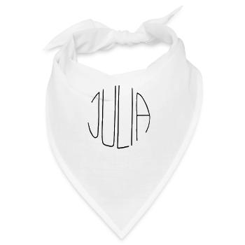 Julia - Bandana - Weiß - Vorne