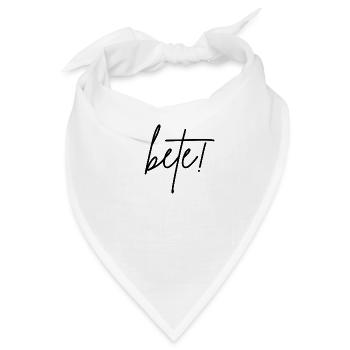 bete - Bandana - Weiß - Vorne