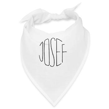 Josef - Bandana - Weiß - Vorne