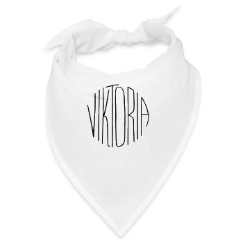 Viktoria - Bandana - Weiß - Vorne