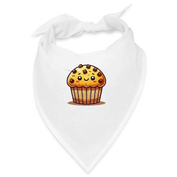 muffin - Bandana - Weiß - Vorne