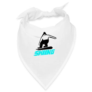 skiing - Bandana - Weiß - Vorne
