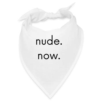 Nude Now - Bandana - Weiß - Vorne