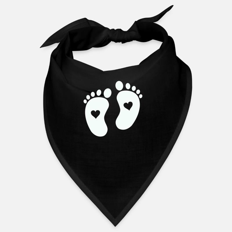 Baby feet Bandana
