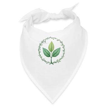 Natur - Bandana - Weiß - Vorne
