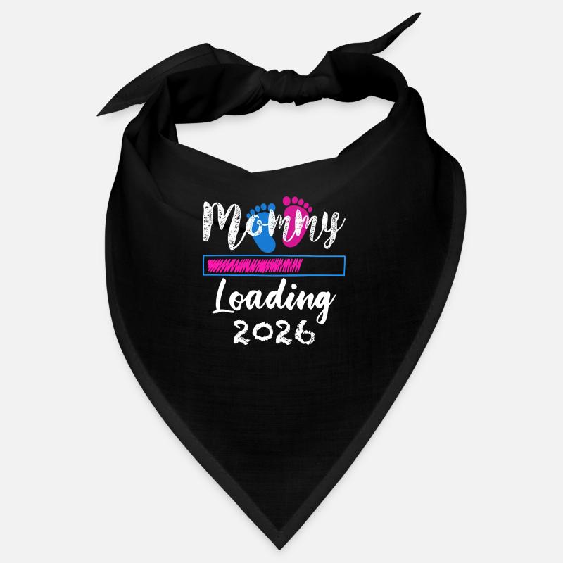 Mommy Loading 2026 Annonce de bébé drôle Bandana