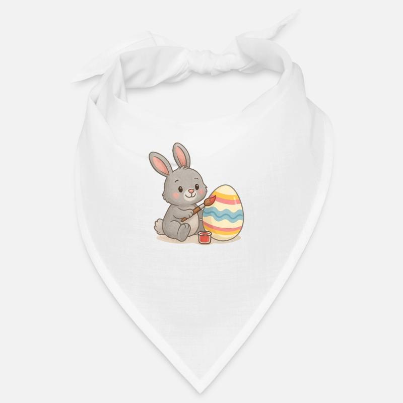 Easter Bunny Painted Egg – Cute Easter Design Bandana