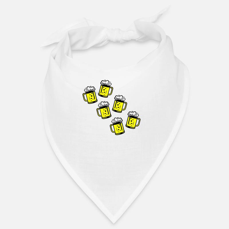 Icône de chope de bière Bandana