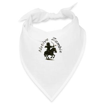 Native Zombie - Bandana - Weiß - Vorne