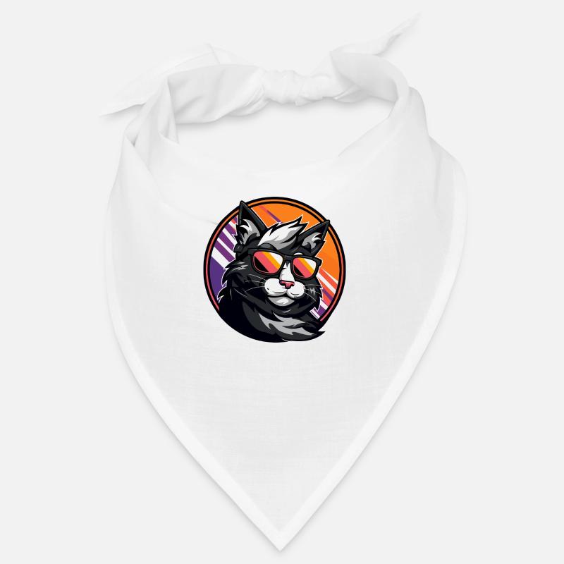 Cat Comic Cool Bandana