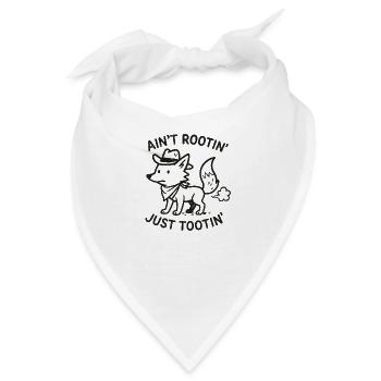 Rootin' Tootin Fox - Bandana - Weiß - Vorne