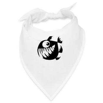 Frohe Perry - Bandana - Weiß - Vorne