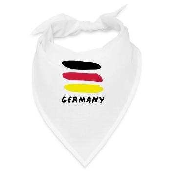 Germany - Bandana - Weiß - Vorne