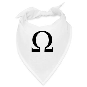 Omega - Bandana - Weiß - Vorne