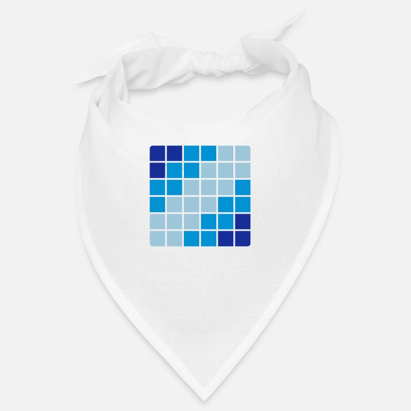 Pattern - Bandana - white