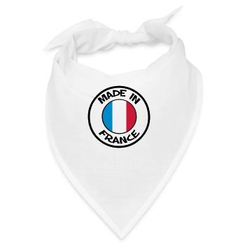 made in France - Bandana - Weiß - Vorne
