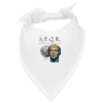 SPQR LUNAR Schürzen - Bandana - Weiß - Vorne