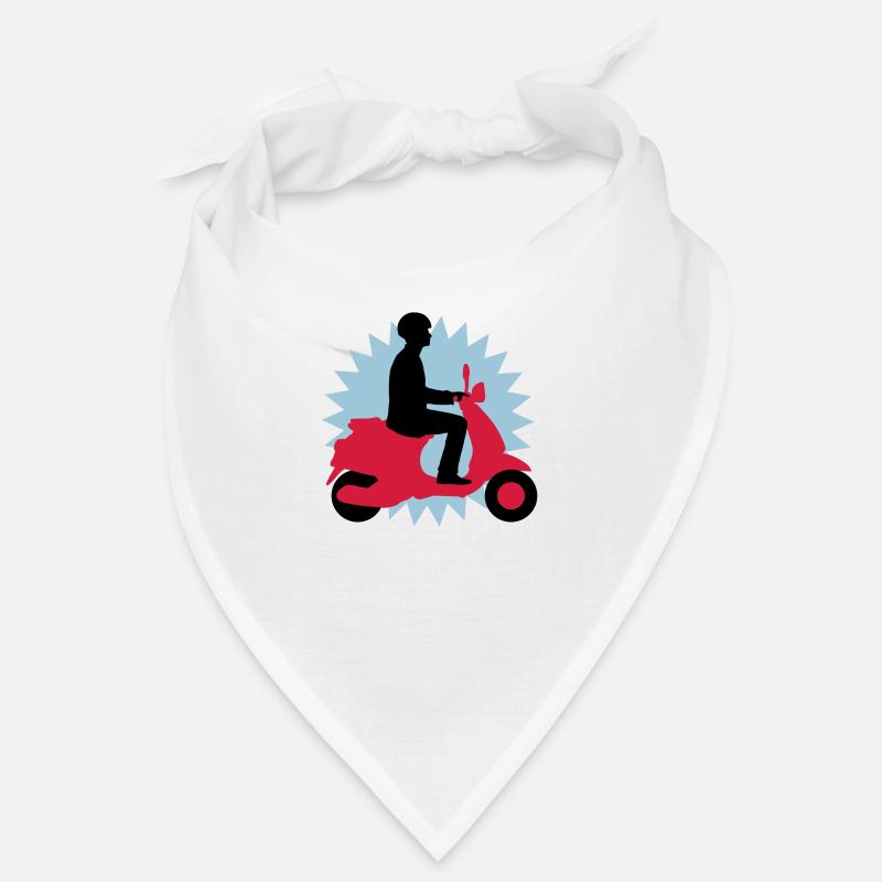vespa_3c - Bandana - Weiß