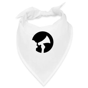 Megaphon - Bandana - Weiß - Vorne