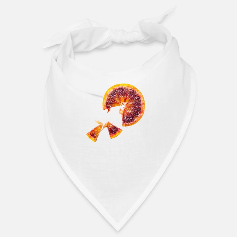 Blutorange - Bandana - Weiß