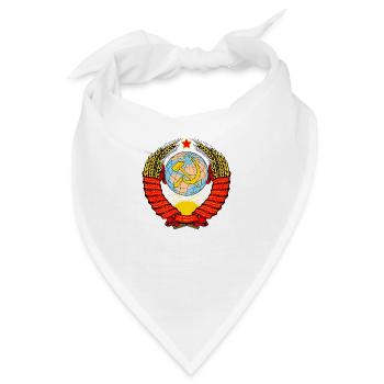 USSR soviet union - Bandana - Weiß - Vorne