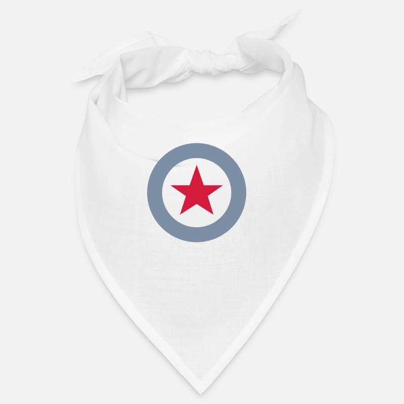 Kreis mit Stern / circled star (2c) Bandana