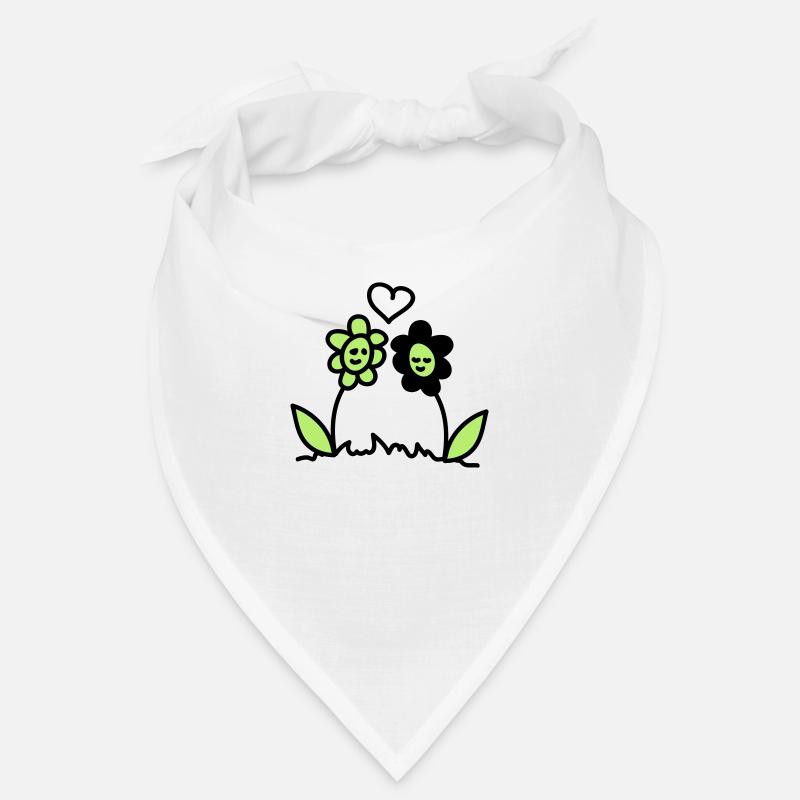 Fleurs dans l'amour Bandana