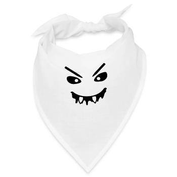 vampir - Bandana - Weiß - Vorne