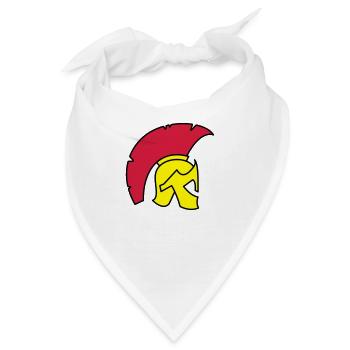 Spartan Helm - Bandana - Weiß - Vorne