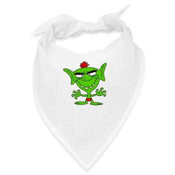 green goblin - Bandana - Weiß - Vorne