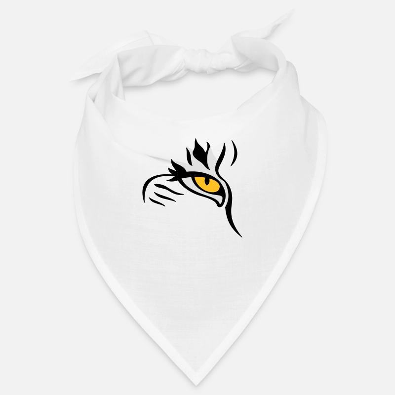 Luchs-Auge - Bandana - Weiß