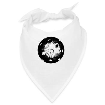 Unihockey Ball - Bandana - Weiß - Vorne