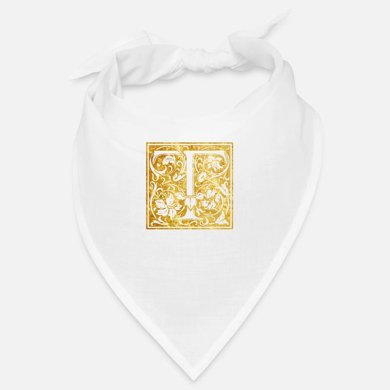 Initials-T Bandana