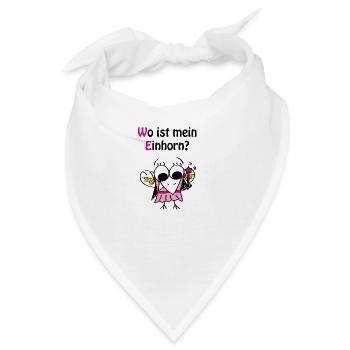 Feen-Rabe - Bandana - Weiß - Vorne