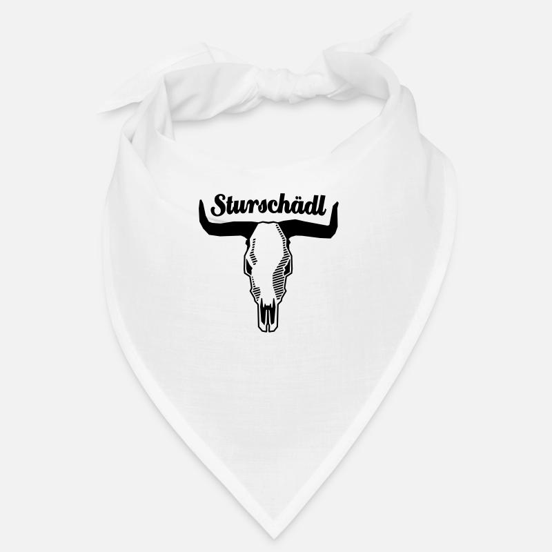Sturschädl - schwarz Bandana