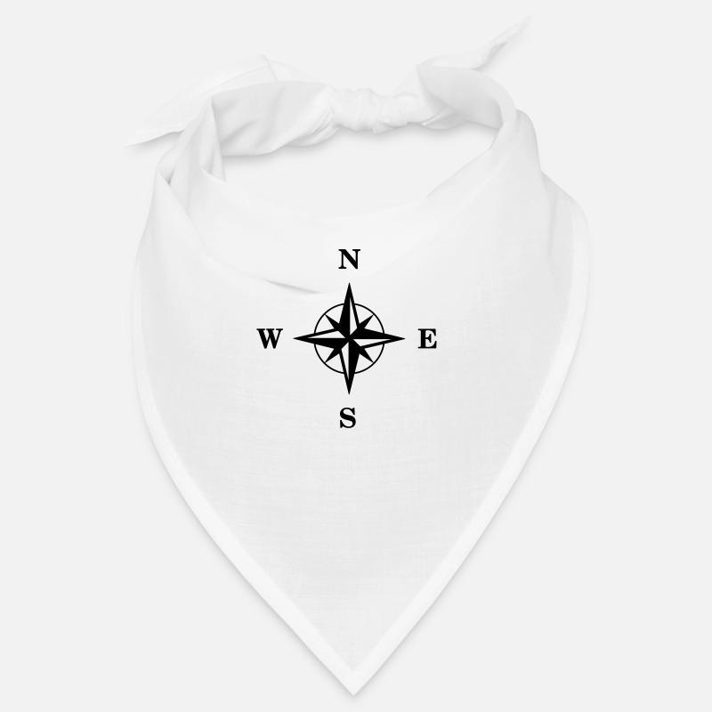 Compass - Bandana - white