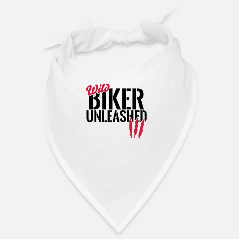 Wild biker unleashed Bandana