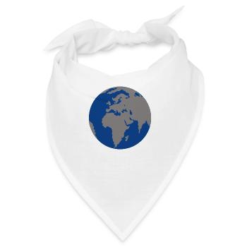 Globus - Bandana - Weiß - Vorne